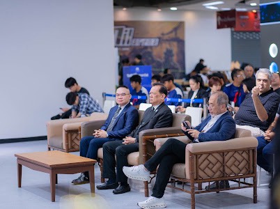 สนามแข่งขันหุ่นยนต์ในงาน GRC2025